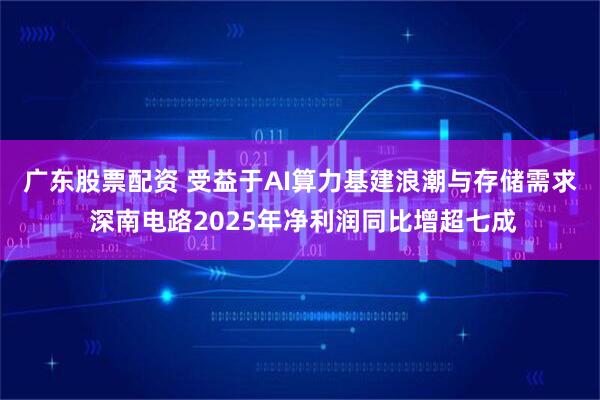 广东股票配资 受益于AI算力基建浪潮与存储需求  深南电路2025年净利润同比增超七成